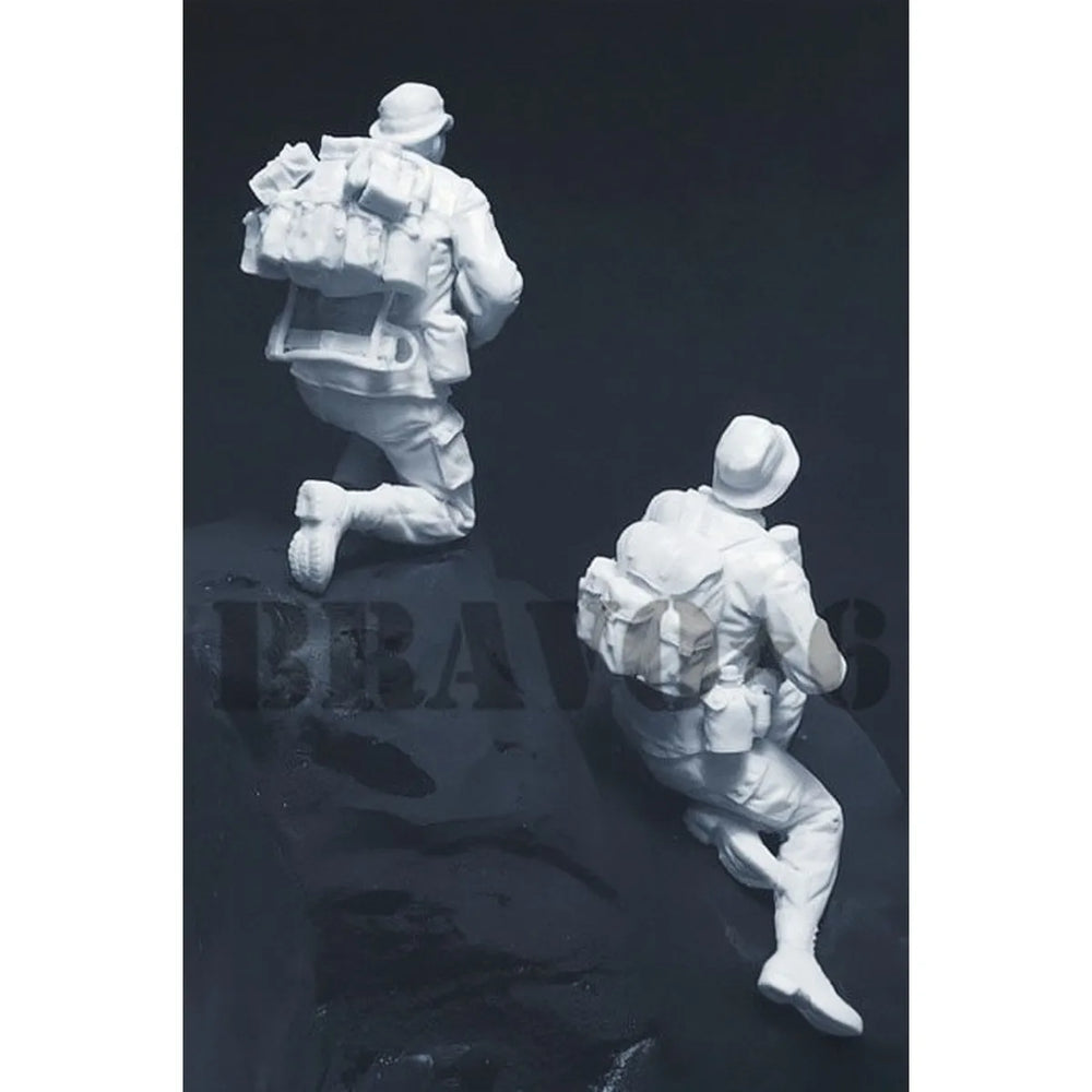 1/35 Vietnam War American Commando, 4 Figures, Resin Model Figure Kit, Unassembled and Unpainted