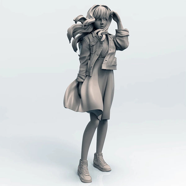 1/16 Sola Girl in the Wind, Resin Model Figure Kit, Anime Theme, Unassembled and Unpainted