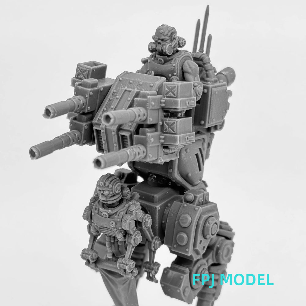 1/72 Scavenger Walker Exosuit, Resin Model Vehicle Kit, Sci-Fi Theme, Unassembled and Unpainted