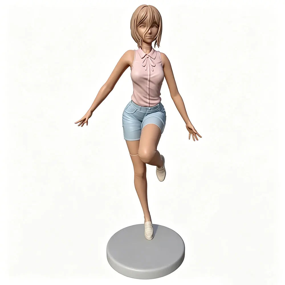 75mm Modern Female Athletic, Resin Model Figure Kit, Unassembled and Unpainted