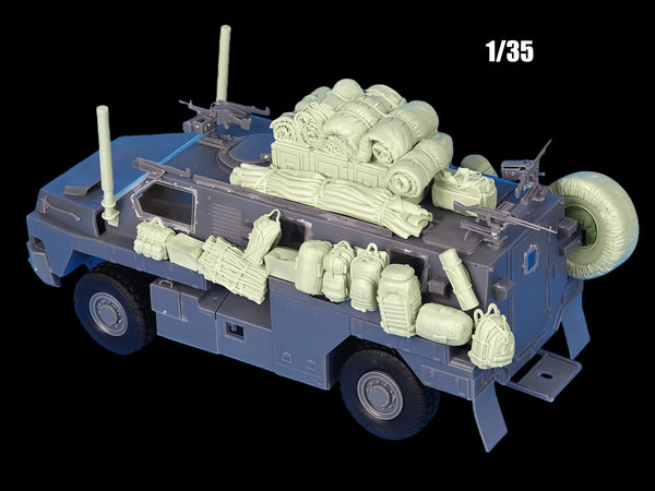 1/35 Modern Soviet Military Transport Truck, Resin Model Vehicle Kit, Unassembled and Unpainted