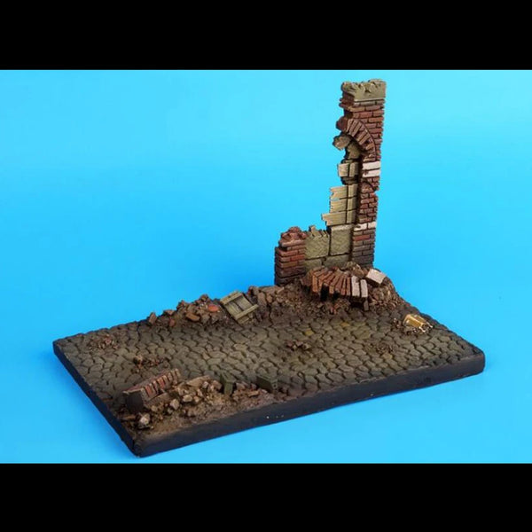 1/35 Ancient Street Ruins, Resin Model Terrain Kit, Unpainted