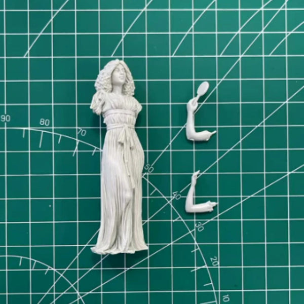 1/24 Ancient Classical Female, Resin Model Figure Kit, Unassembled and Unpainted