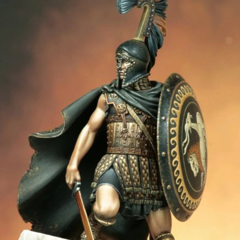 1/24 Ancient Greek Hoplite Mercenary, Resin Model Figure Kit, Unassembled and Unpainted