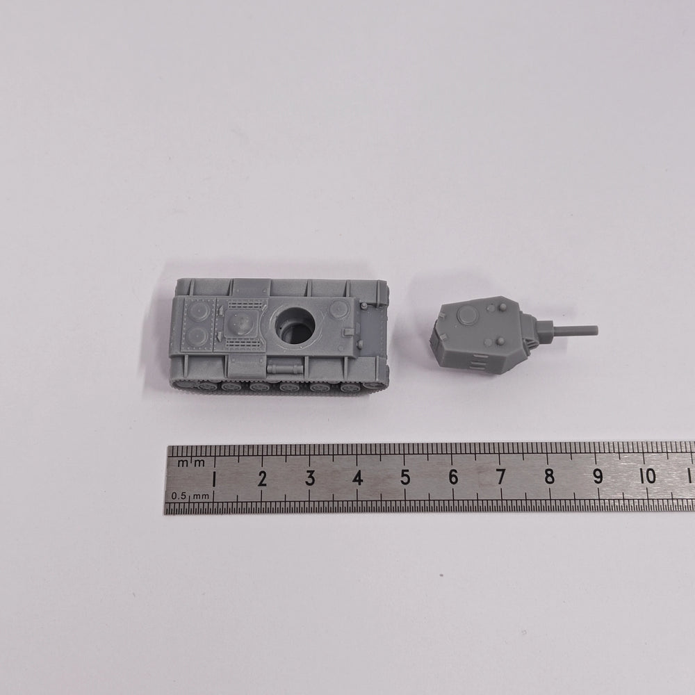 WWII Soviet KV-2 Heavy Tank — 1/144 Resin Vehicle