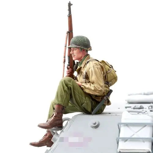 1/16 Modern American Soldier, Resin Model Figure Kit, Unassembled and Unpainted