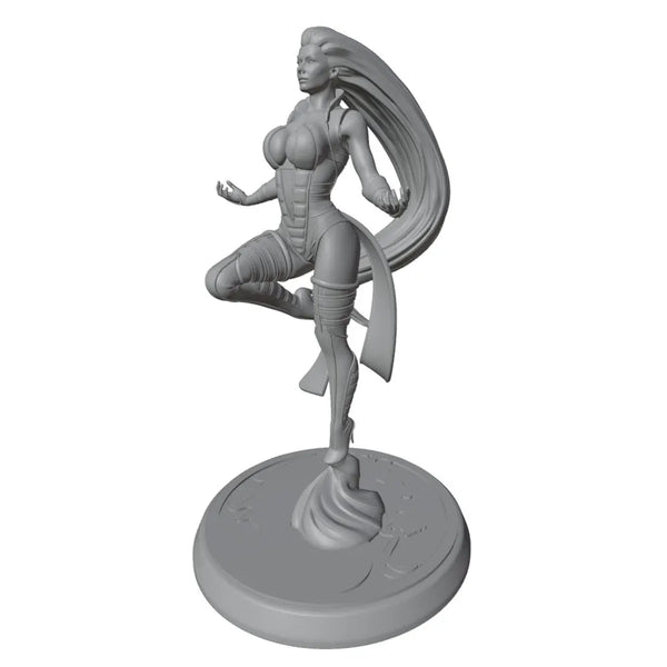 1/24 Fantasy Warrior Angel, Resin Model Figure Kit, Unassembled and Unpainted