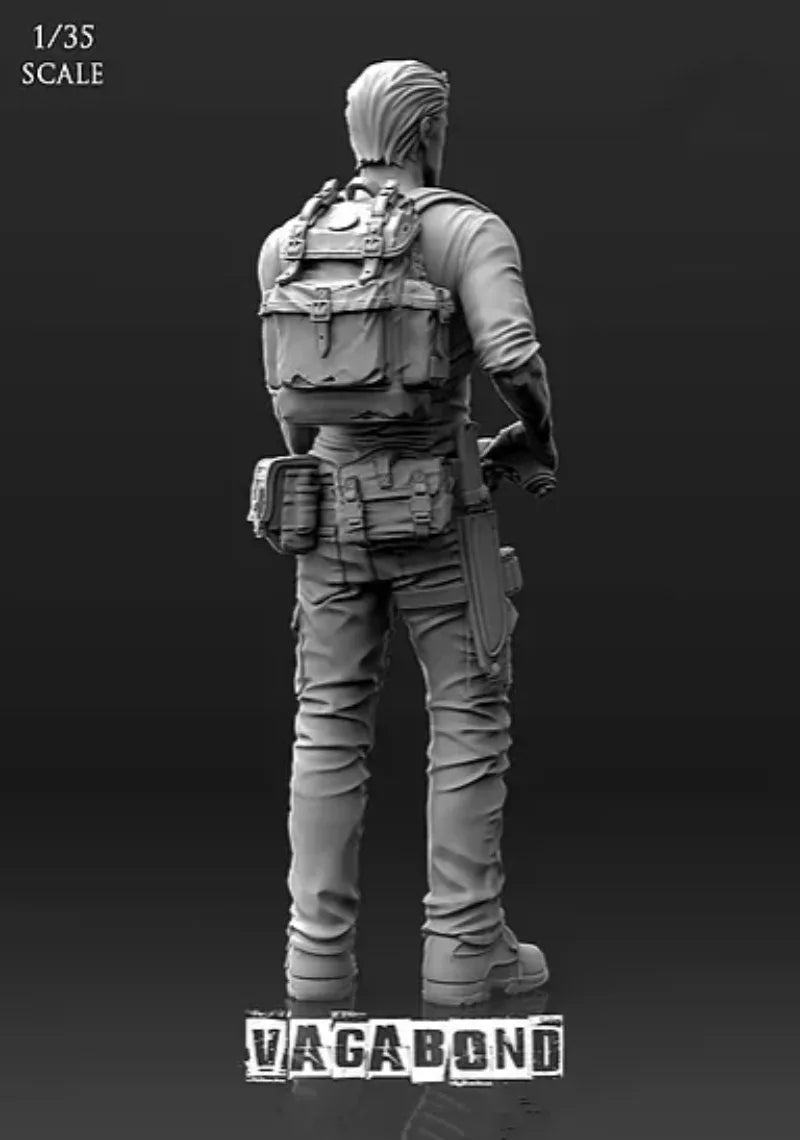 1/35 Modern Tactical Shotgunner, Resin Model Figure Kit, Unassembled and Unpainted