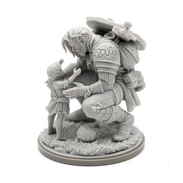 1/48 Paladin, Resin Model Figure Kit, Fantasy Theme, Unassembled and Unpainted