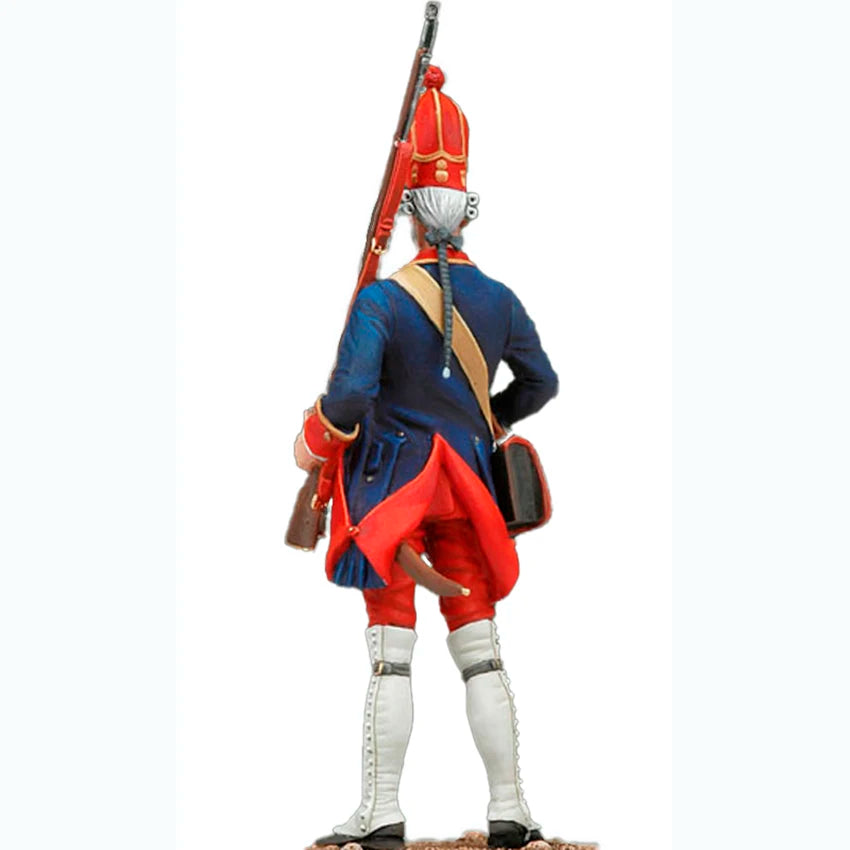 1/32 Napoleonic Grenadier, Resin Model Figure Kit, Unassembled and Unpainted
