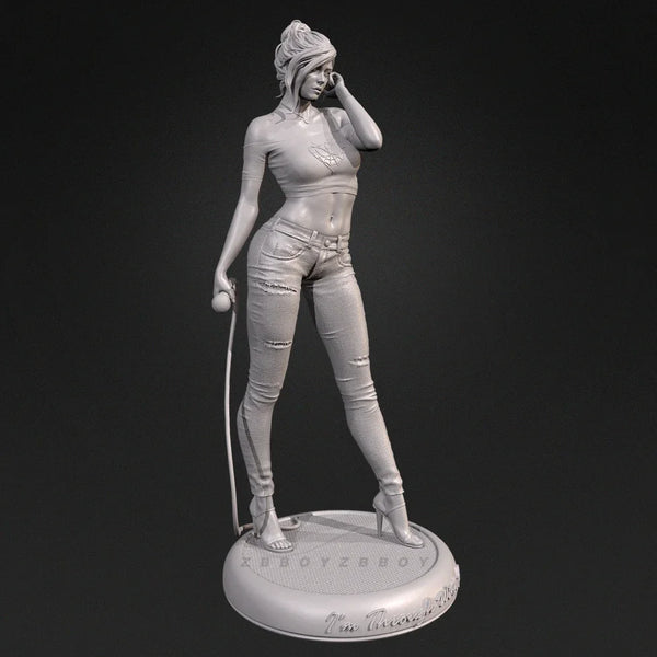 90mm Contemporary Female, Resin Model Figure Kit, Unassembled and Unpainted