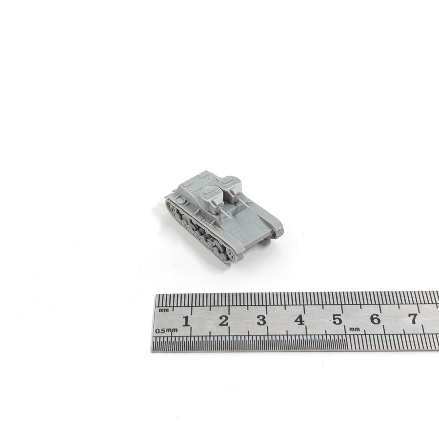 1/144 Scale 7TP Dw Light Tank Model Kits