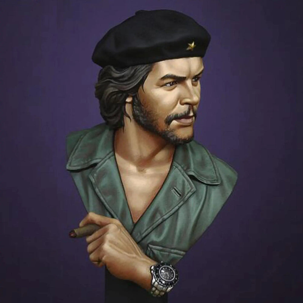 1/10 Cold War Che Guevara Revolutionary Leader, Resin Model Bust Kit, Unassembled and Unpainted