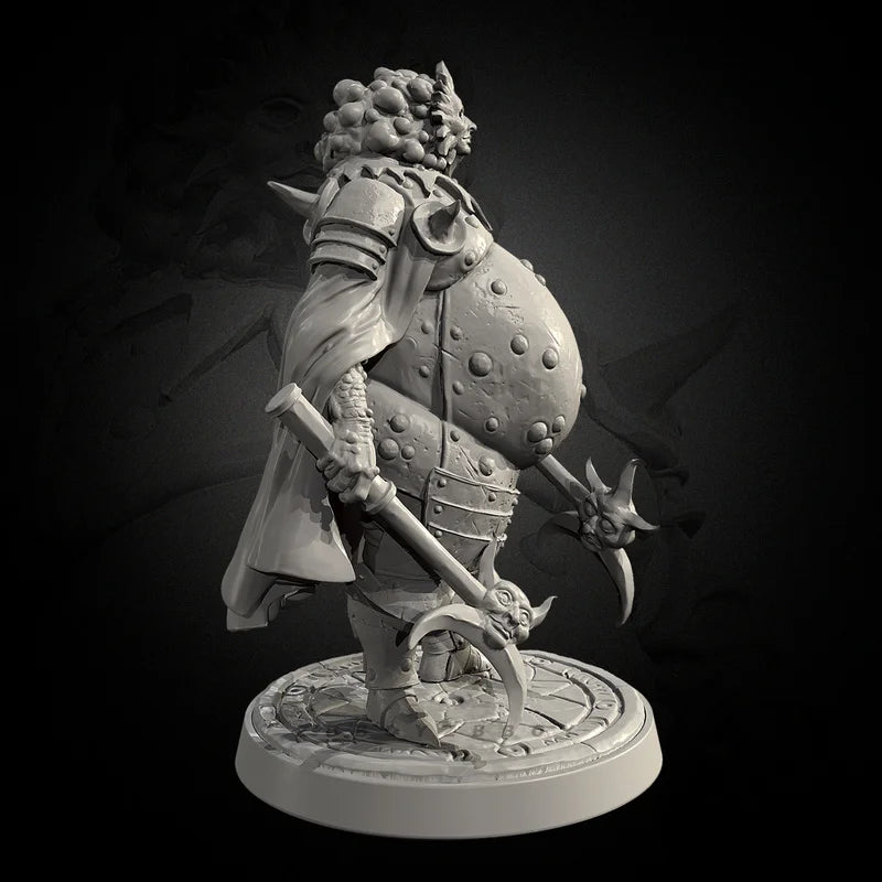 75mm Mystical Sun Oracle, Resin Model Figure Kit, Fantasy Theme, Unassembled and Unpainted