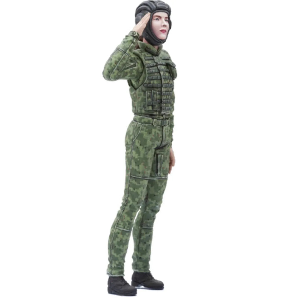 1/16 Modern Russian Tank Commander, Resin Model Figure Kit, Unassembled and Unpainted