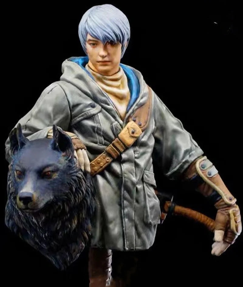 1/10 Sword God, 2 Figures, Resin Model Figure Kit, Fantasy Theme, Unassembled and Unpainted