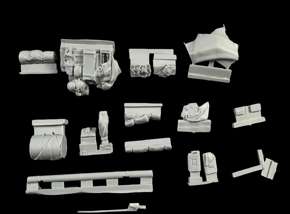 1/35 Modern Cheetah Tank, Resin Model Vehicle Kit, Unassembled and Unpainted