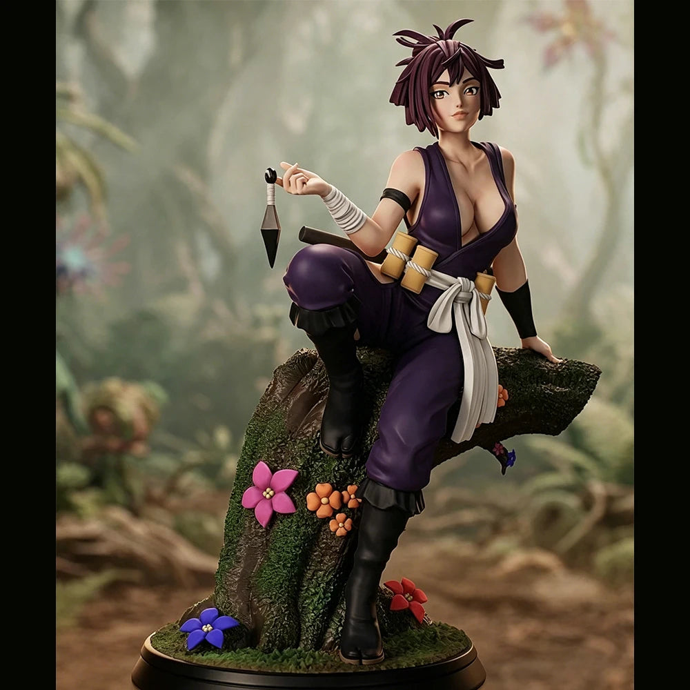 1/24 Fantasy Female Horned Character, Resin Model Figure Kit, Anime Theme, Unassembled and Unpainted