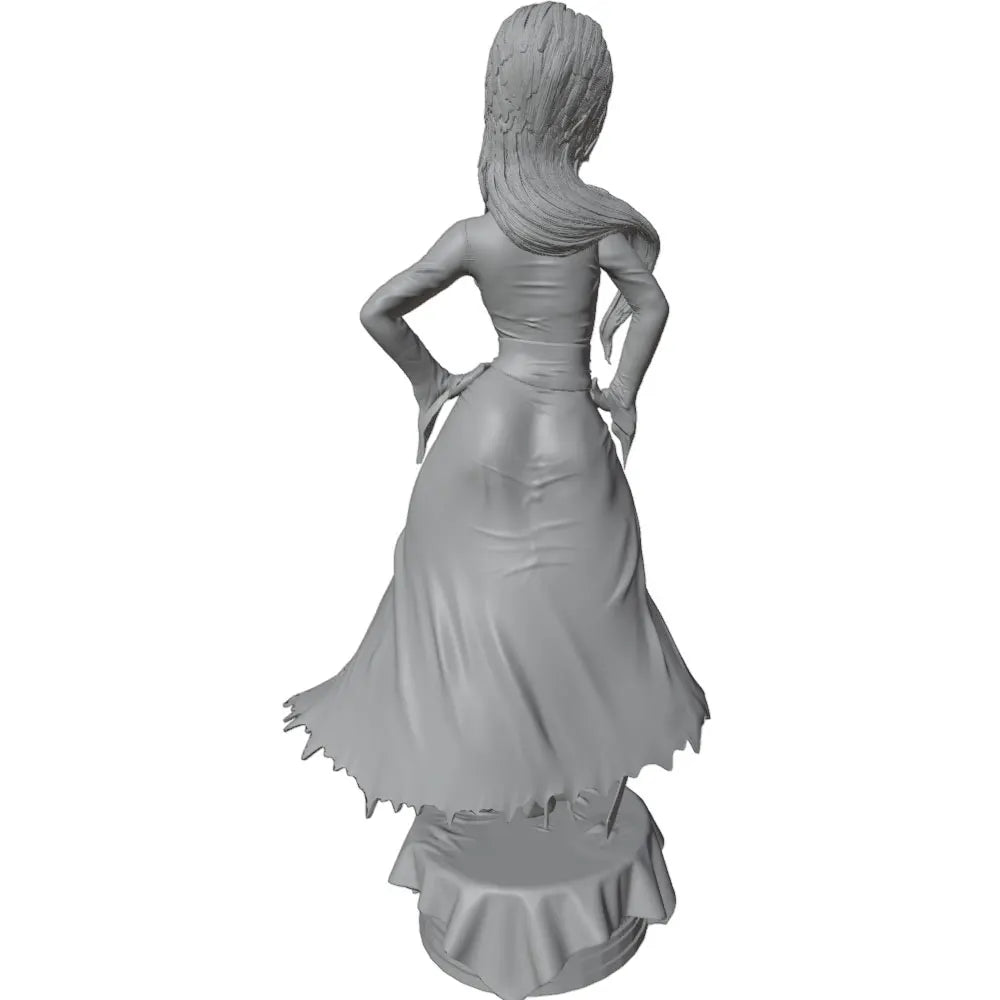 250mm Female Figurines, Resin Model Figure Kit, Fantasy Theme, Unassembled and Unpainted
