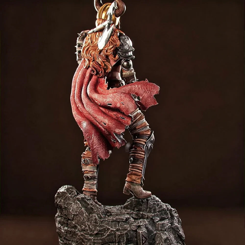 100mm Norse Valkyrie Warrior, Resin Model Figure Kit, Fantasy Theme, Unassembled and Unpainted