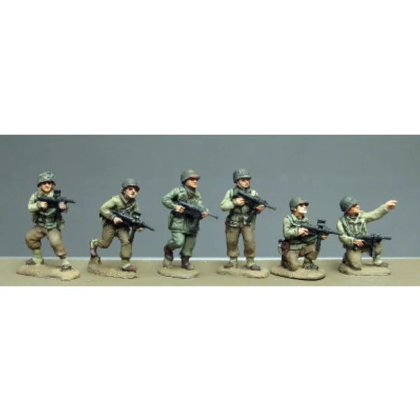1/72 Modern Military U.S. Army Infantry (6-Person), 6 Figures, Resin Model Figure Kit, Unassembled and Unpainted