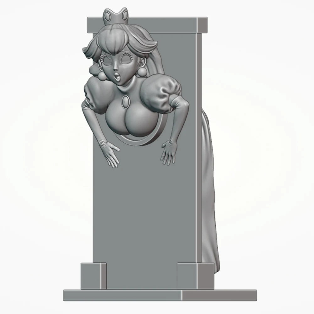 1/24 Peach, Resin Model Figure Kit, Unassembled and Unpainted