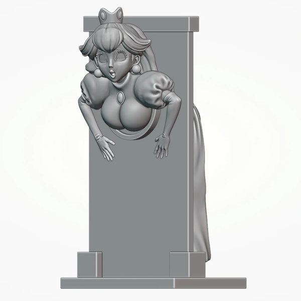 1/24 Peach, Resin Model Figure Kit, Unassembled and Unpainted