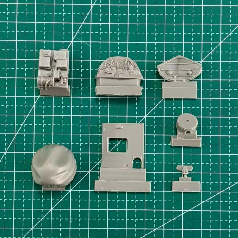 1/72 Cold War Sea King AEW 2 Helicopter, Resin Model Aircraft Kit, Unassembled and Unpainted