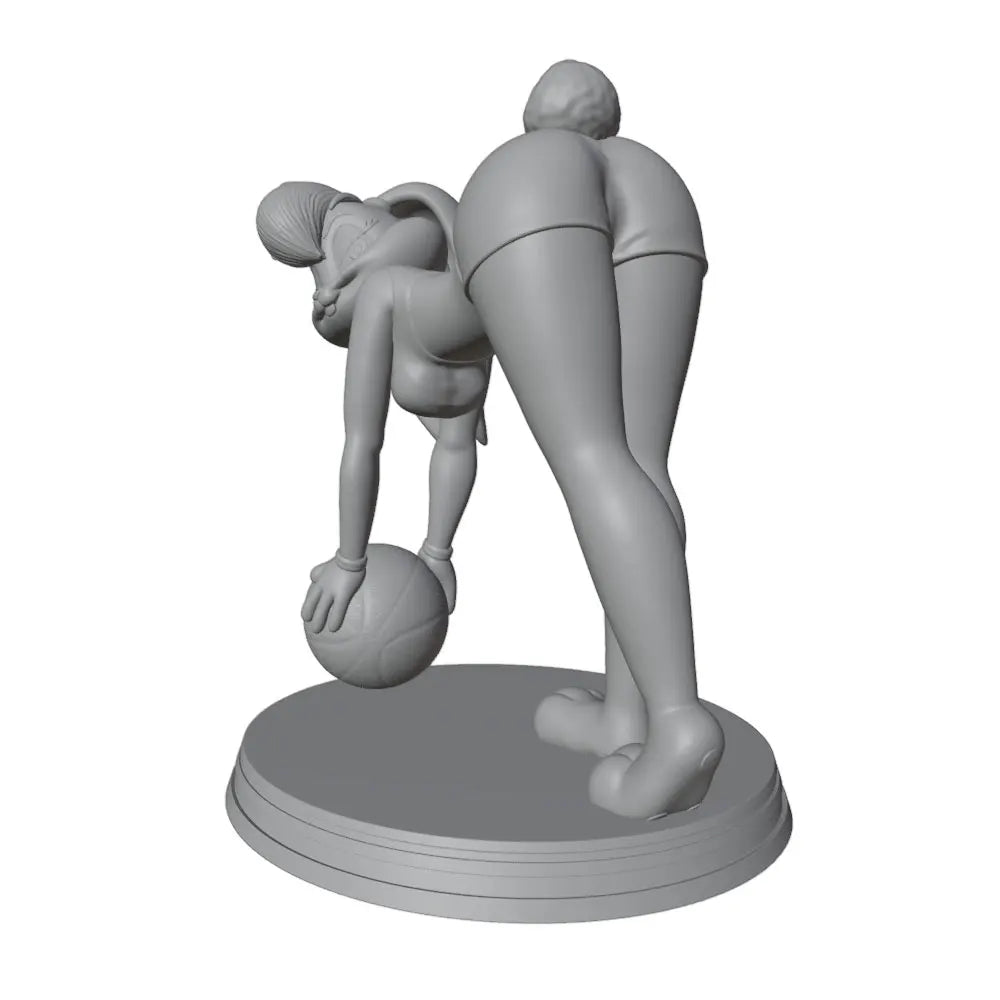 1/24 Rabbit Female Character, Resin Model Figure Kit, Anime Theme, Unassembled and Unpainted