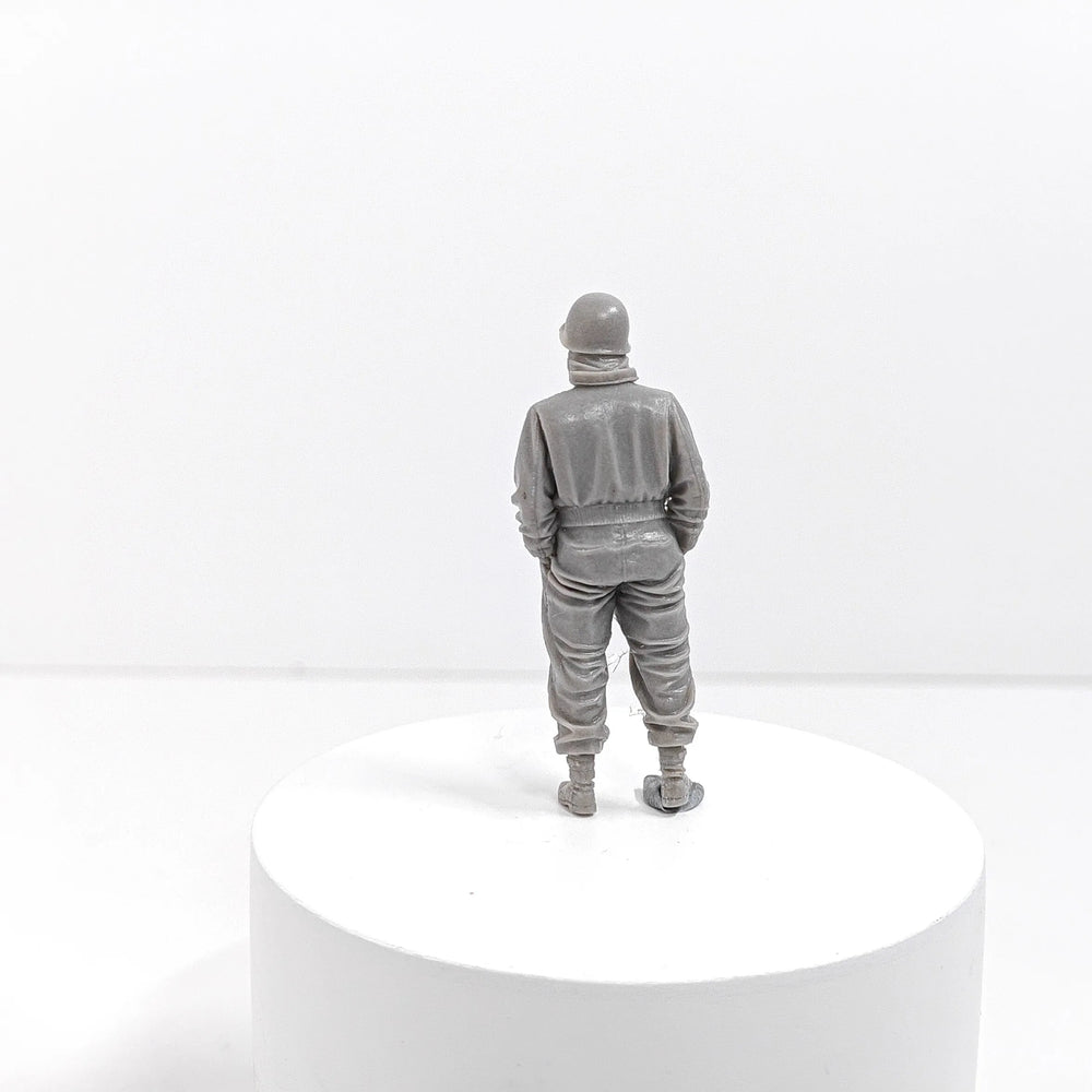 1/35 WWII US Tankman, Resin Model Figure Kit, Unassembled and Unpainted
