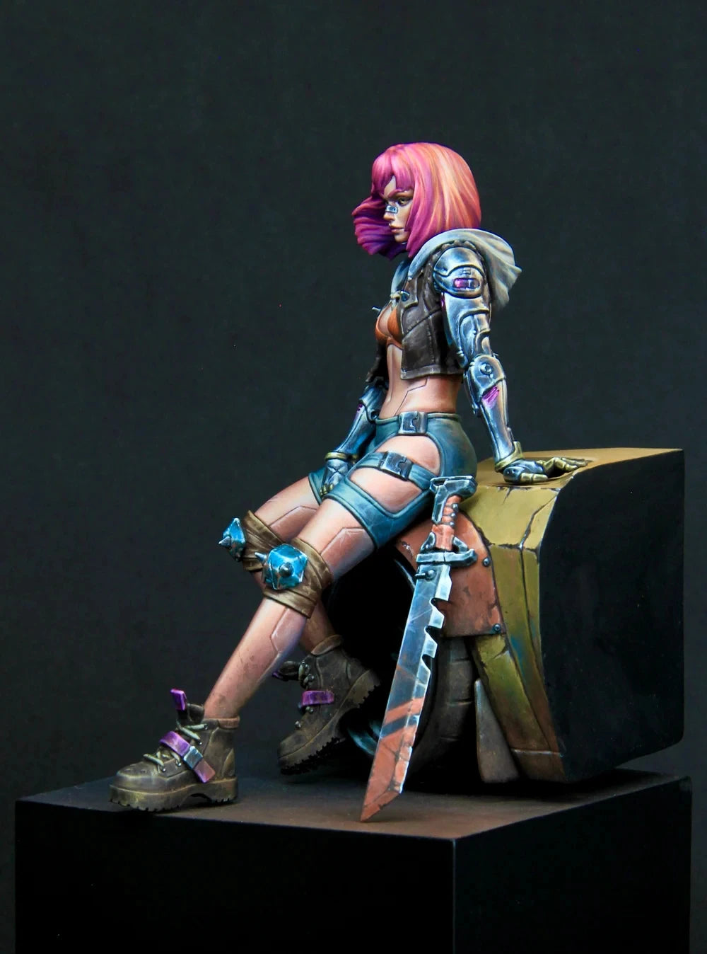 Cyberpunk Warrior — 1/24 Resin Figure