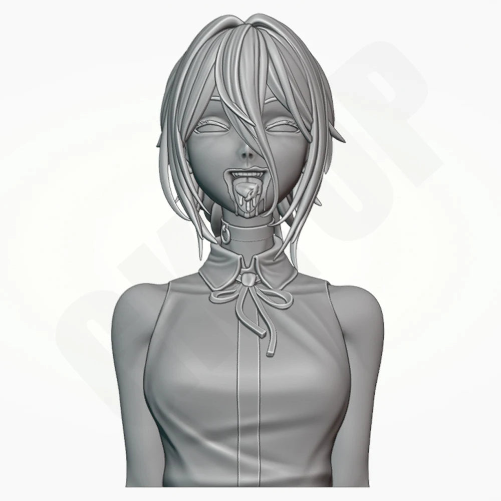 65mm Dark Fantasy Vampire, Resin Model Bust Kit, Fantasy Theme, Unassembled and Unpainted