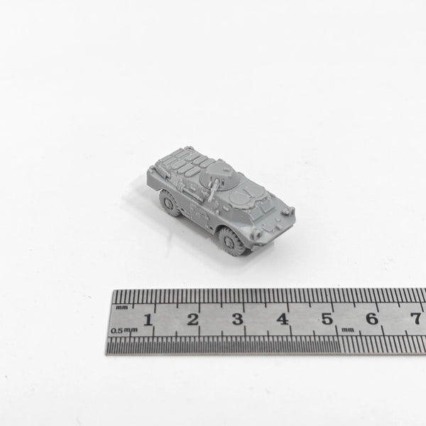 1/144 Cold War BRDM-2 Armored Personnel Carrier, Resin Model Vehicle Kit, Unassembled and Unpainted