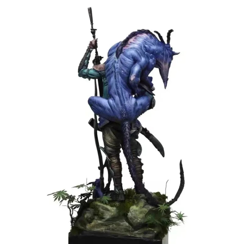 1/24 Demon Warrior with Great Horns, Resin Model Figure Kit, Fantasy Theme, Unassembled and Unpainted