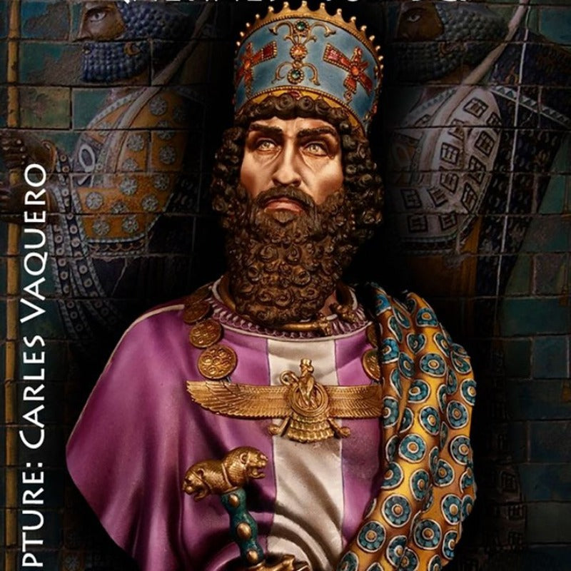 1/10 Ancient King, Resin Model Bust Kit, Unassembled and Unpainted