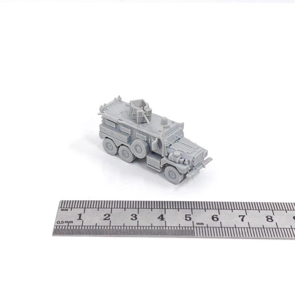 1/144 Modern U.S. Cougar 6x6 MRAP, Resin Model Vehicle Kit, Unassembled and Unpainted