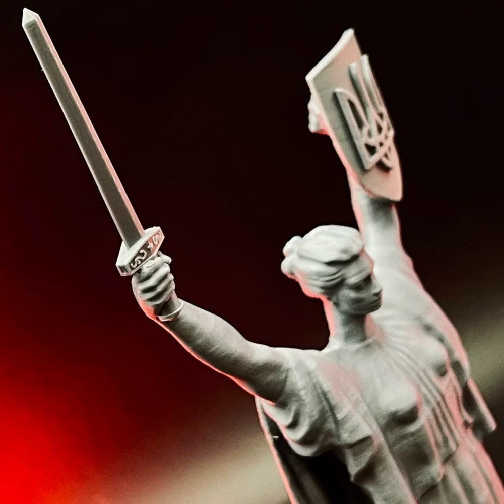 328mm Modern Ukraine Motherland Monument, Resin Model Figure Kit, Unassembled and Unpainted