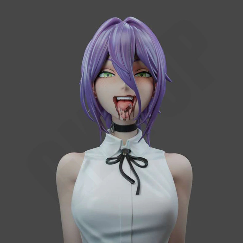 65mm Dark Fantasy Vampire, Resin Model Bust Kit, Fantasy Theme, Unassembled and Unpainted