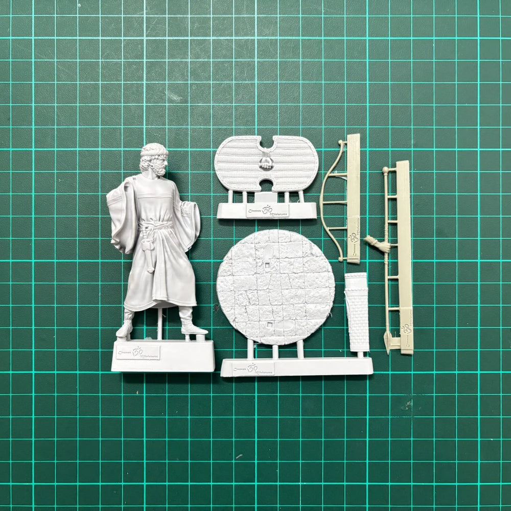 1/24 Ancient Persian Immortal, Resin Model Figure Kit, Unassembled and Unpainted