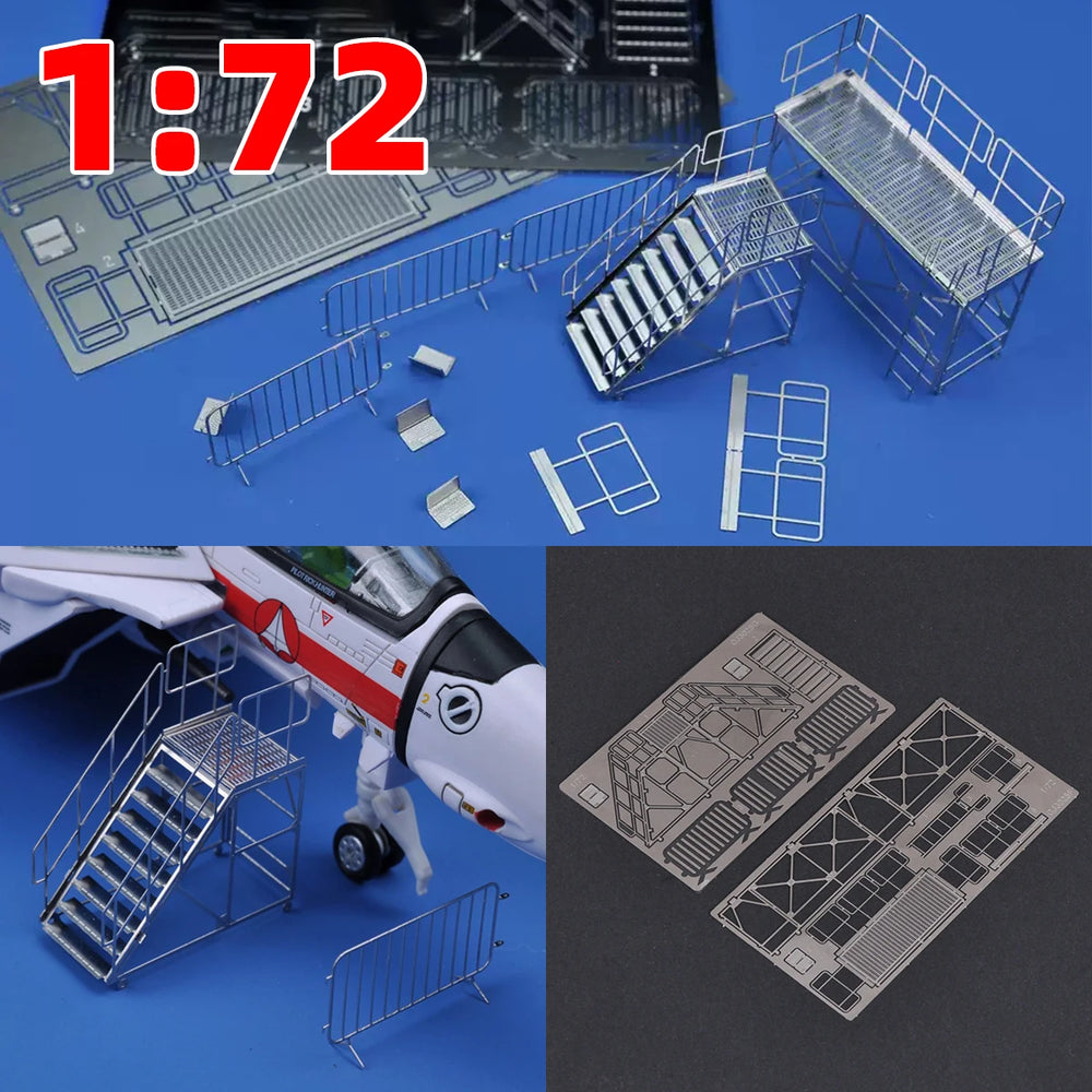 1/72 Aircraft Maintenance Platform, Resin Model Accessory Kit, Historical Theme, Unpainted
