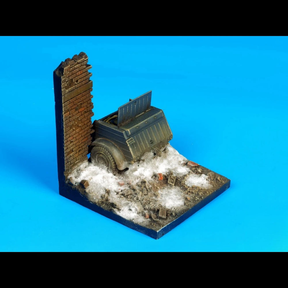 1/35 WWII Bunker Fortification, Resin Model Diorama Kit, Unassembled and Unpainted