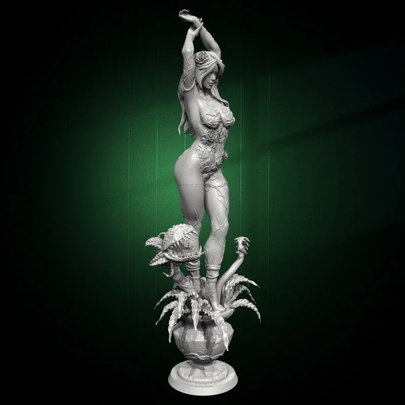90mm Vine Warrior, Resin Model Figure Kit, Fantasy Theme, Unassembled and Unpainted