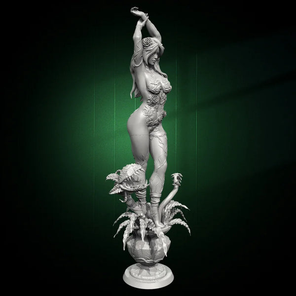 90mm Vine Warrior, Resin Model Figure Kit, Fantasy Theme, Unassembled and Unpainted