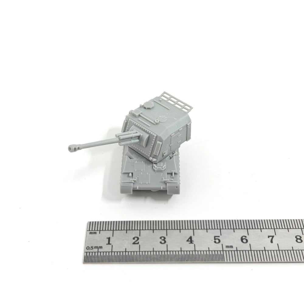 1/144 Modern French AMX-AuF1, Resin Model Vehicle Kit, Unassembled and Unpainted