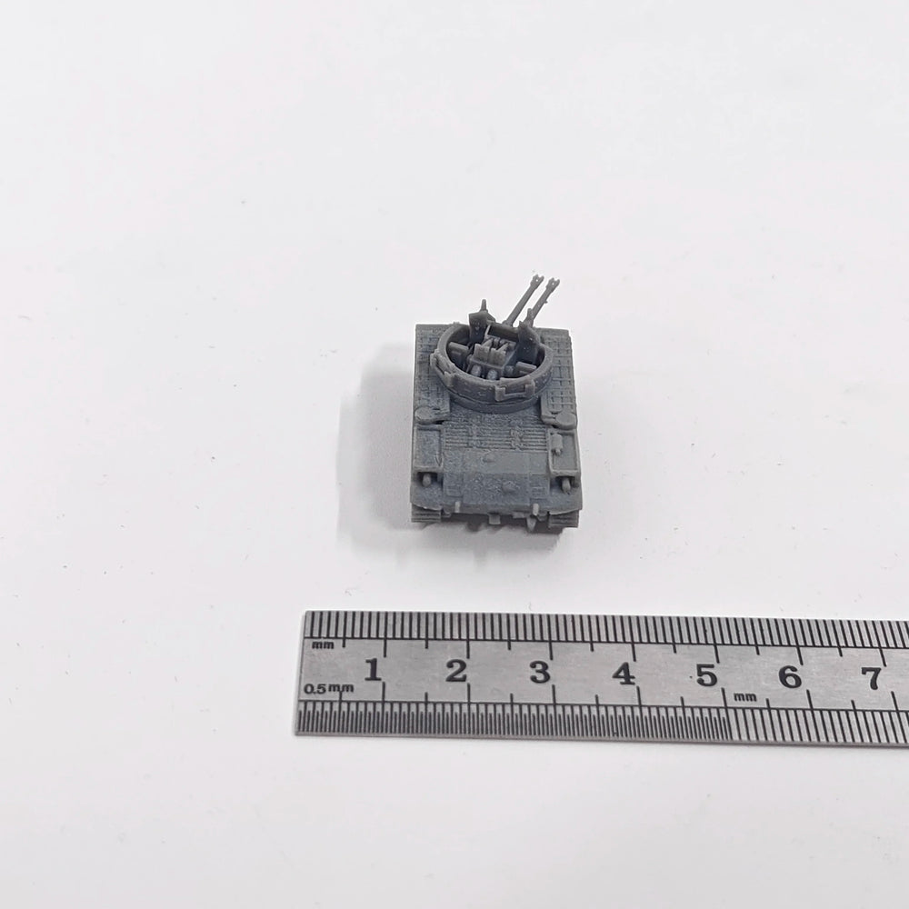1/144 Cold War M42 Duster Self-Propelled Anti-Aircraft Gun, Resin Model Vehicle Kit, Unassembled and Unpainted