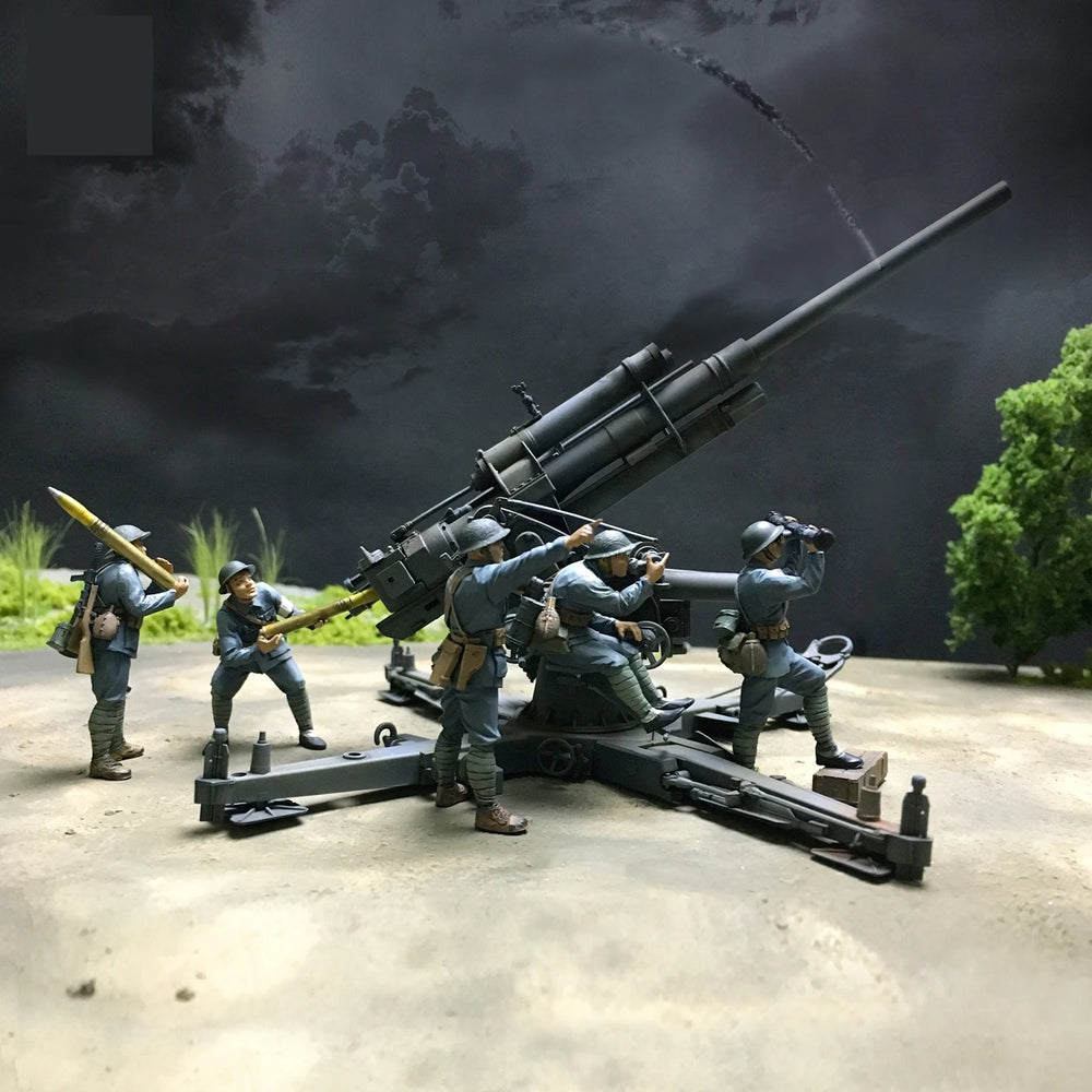 1/35 Modern Chinese Soldiers, 5 Figures, Resin Model Figure Kit, Unassembled and Unpainted