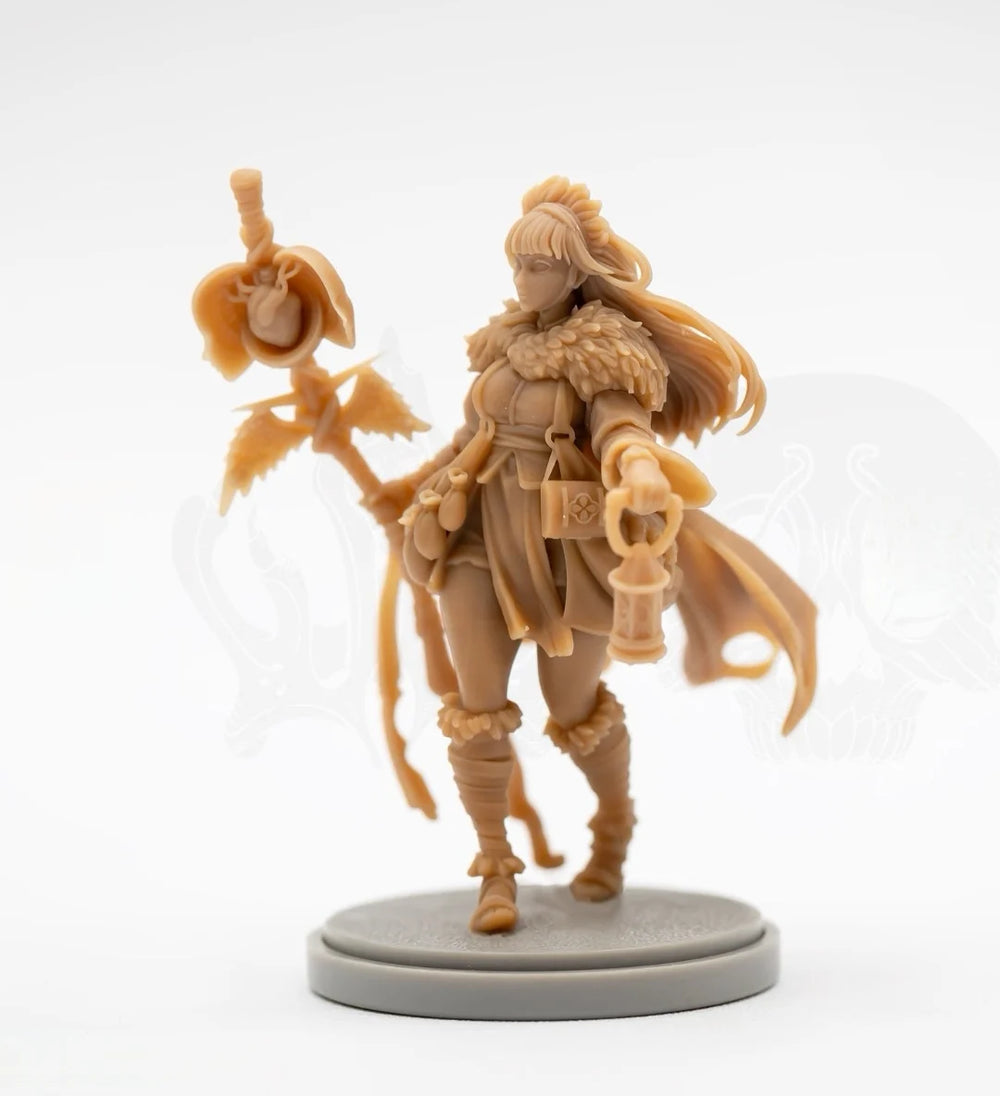 Mox the Healer, Resin Model Figure Kit, Fantasy Theme, Unassembled and Unpainted