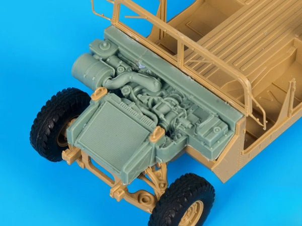1/35 Modern US Military Jeep M1025, Resin Model Vehicle Kit, Unassembled and Unpainted