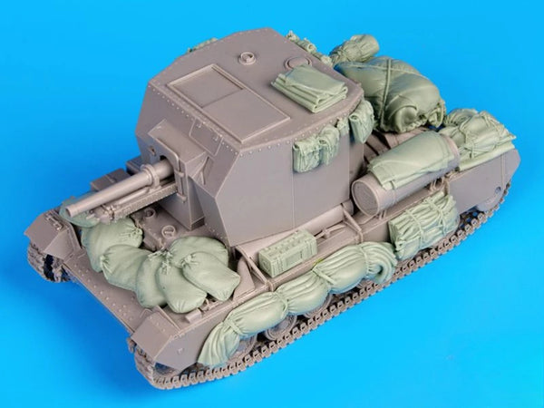 1/35 WWII British Bishop Self-Propelled Gun, Resin Model Vehicle Kit, Unassembled and Unpainted