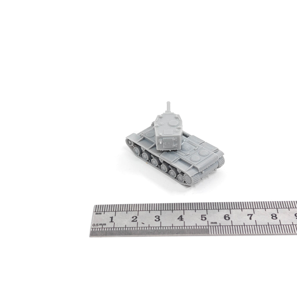 WWII Soviet KV-2 Heavy Tank — 1/144 Resin Vehicle
